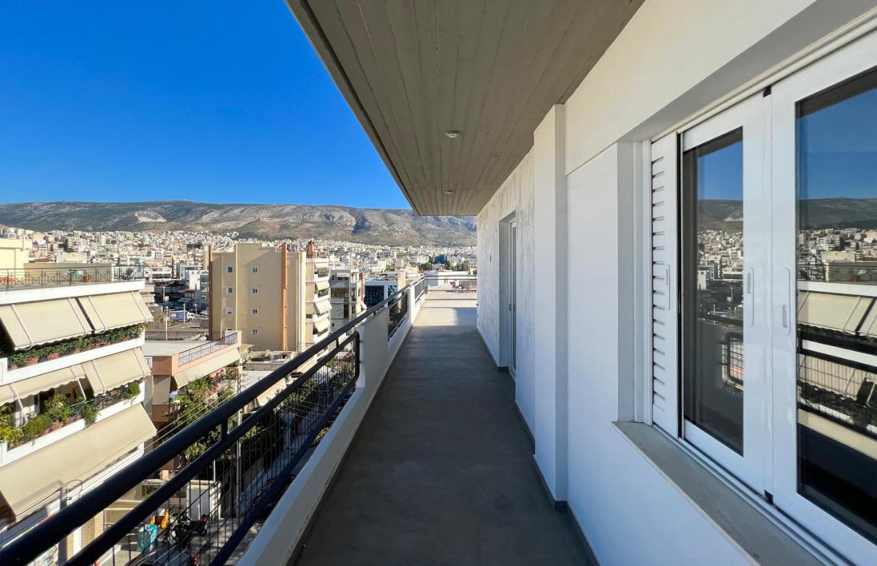Panoramic Cityscape Maisonette In Agios Dimitrios Atény Exteriér fotografie